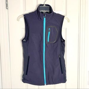Icebreaker Merino GT Softshell Women’s Full Zip Vest EUC!